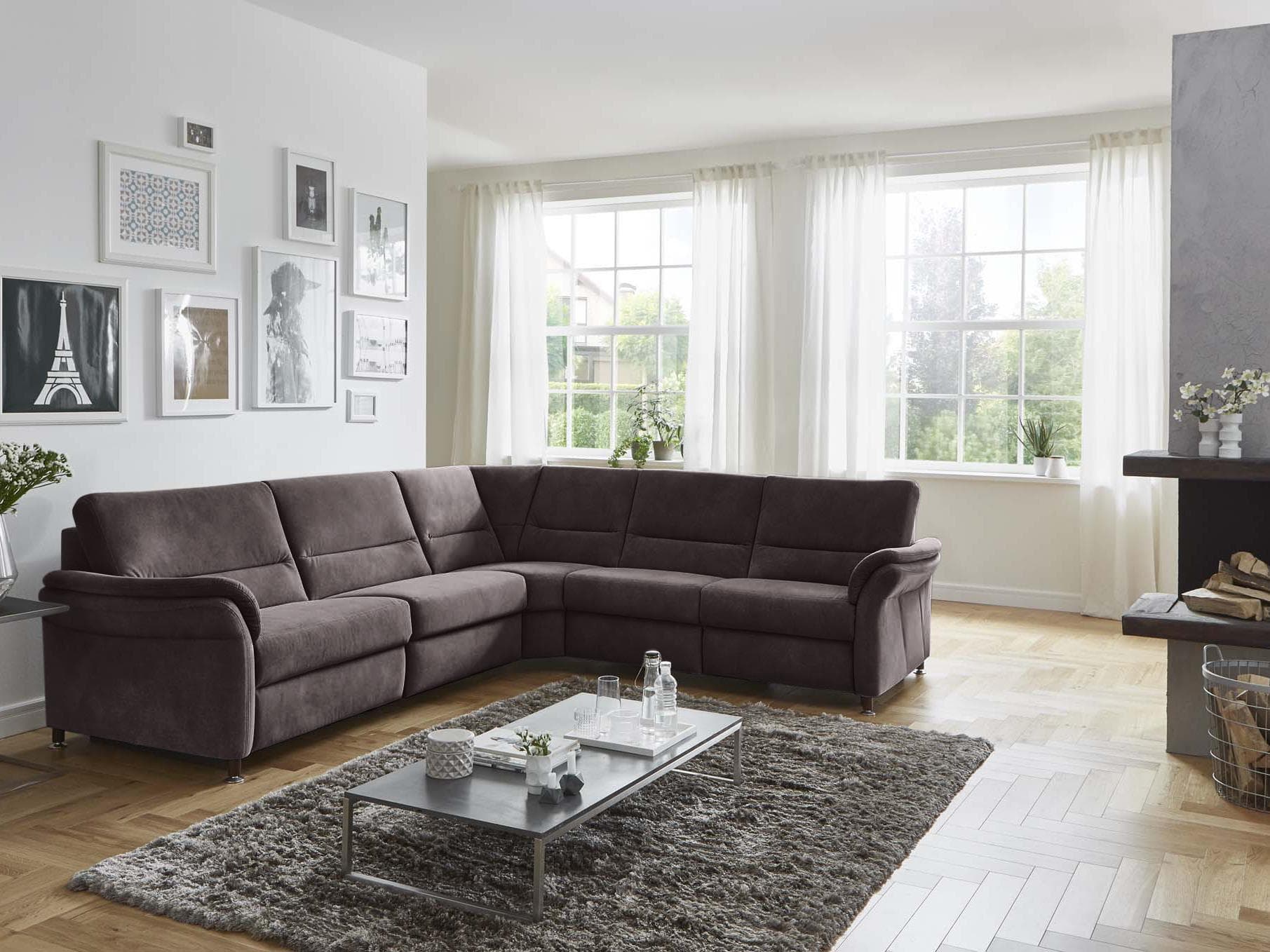 Ecksofa Zanano VIII | Braun
