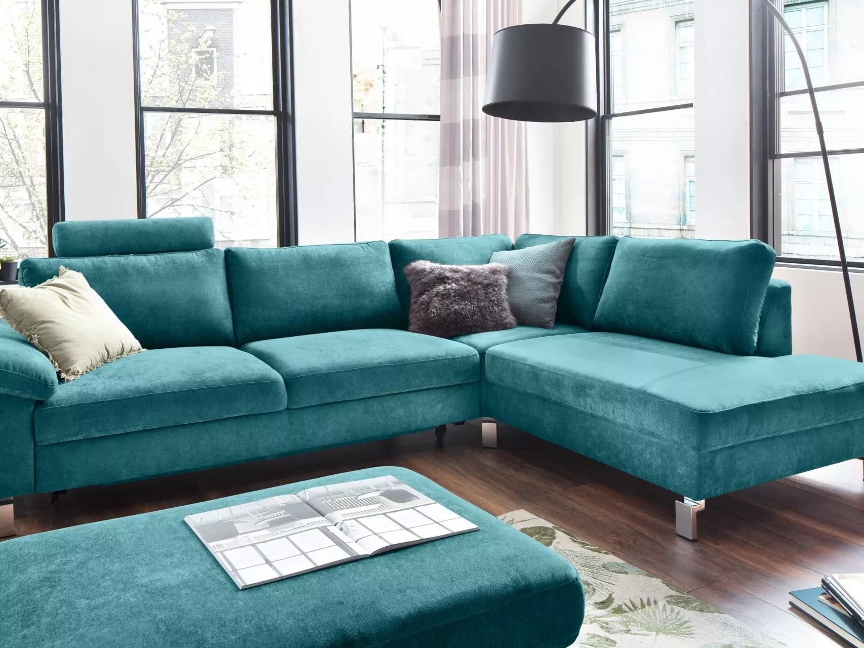 Ecksofa Cabianca VII | Türkis