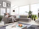 Ecksofa Cabello II | Braun