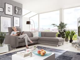 Ecksofa Cabello II | Braun