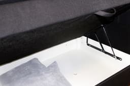 Boxspringbett Saddle | Schwarz