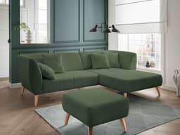 Ecksofa Birga | Grün
