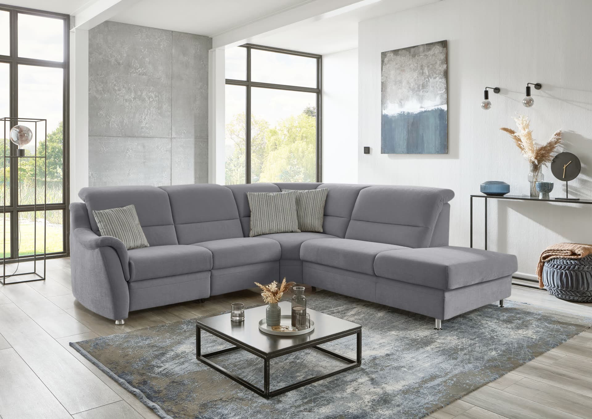 Ecksofa Palanga | Grau