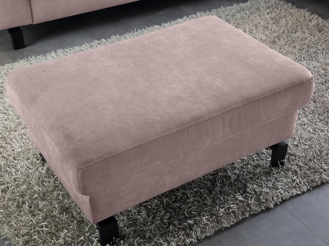 Polsterhocker Cabianca X | Rosa