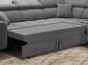 Ecksofa Ballack III | Grau 3