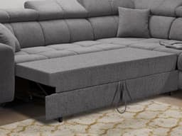 Ecksofa Ballack III | Grau