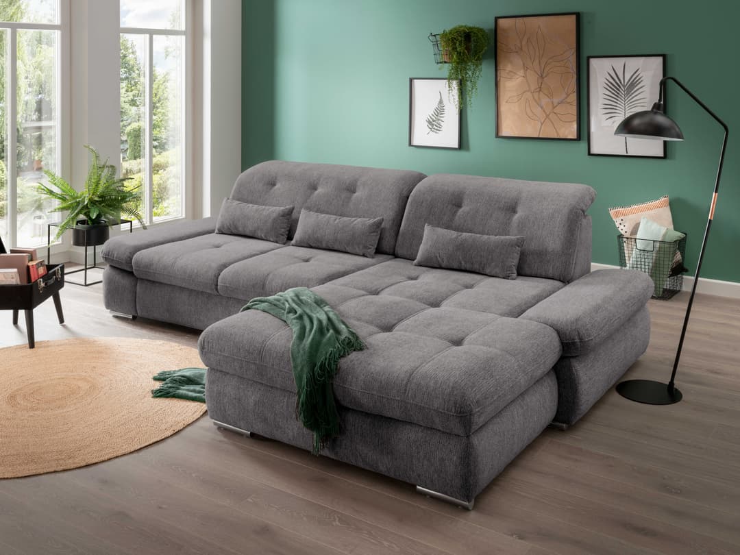 Ecksofa Bryenne | Braun