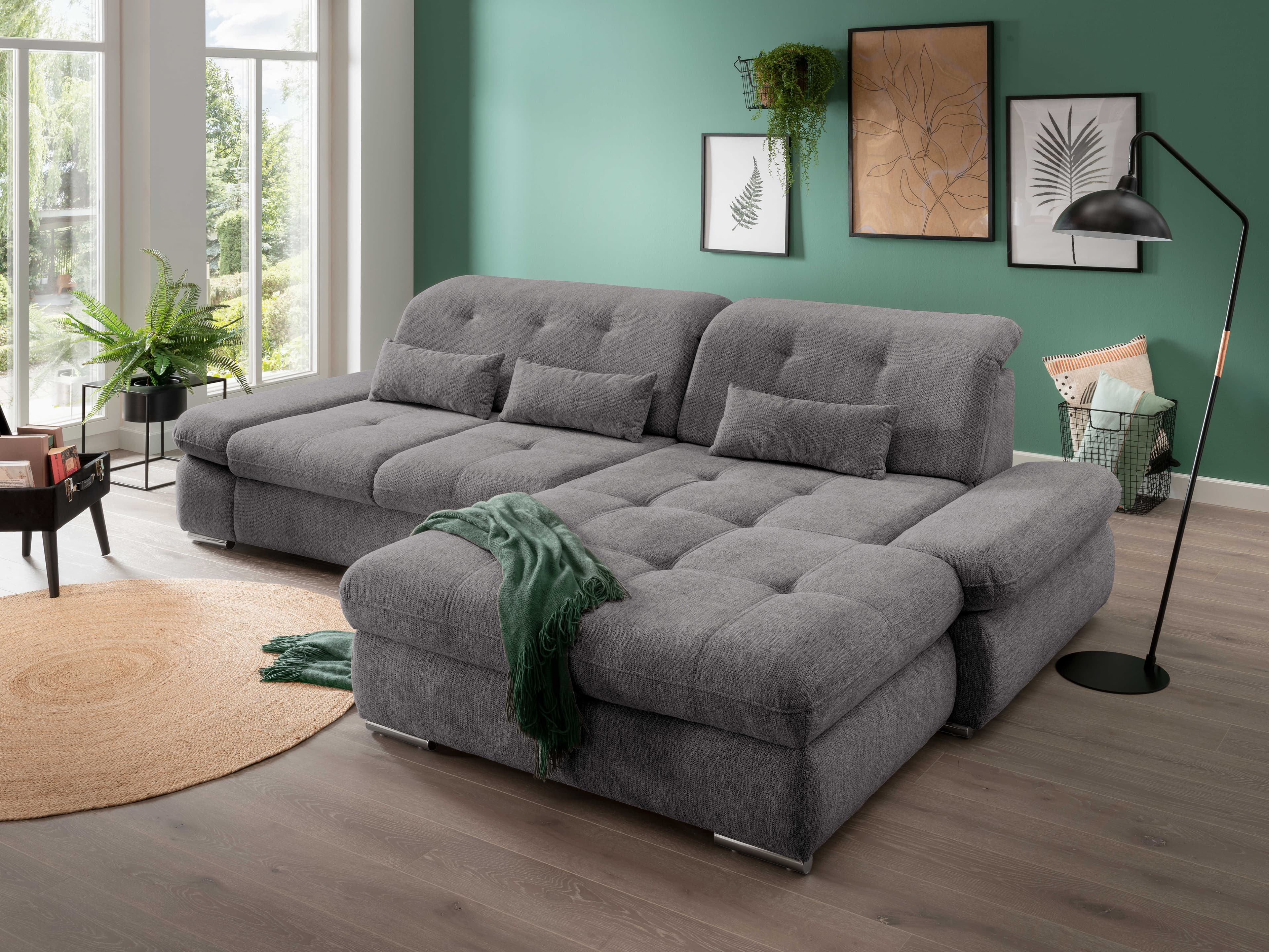 Ecksofa Bryenne | Braun