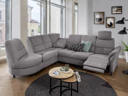 Ecksofa Borken | Braun