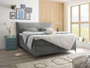 Boxspringbett Barghis | Grau