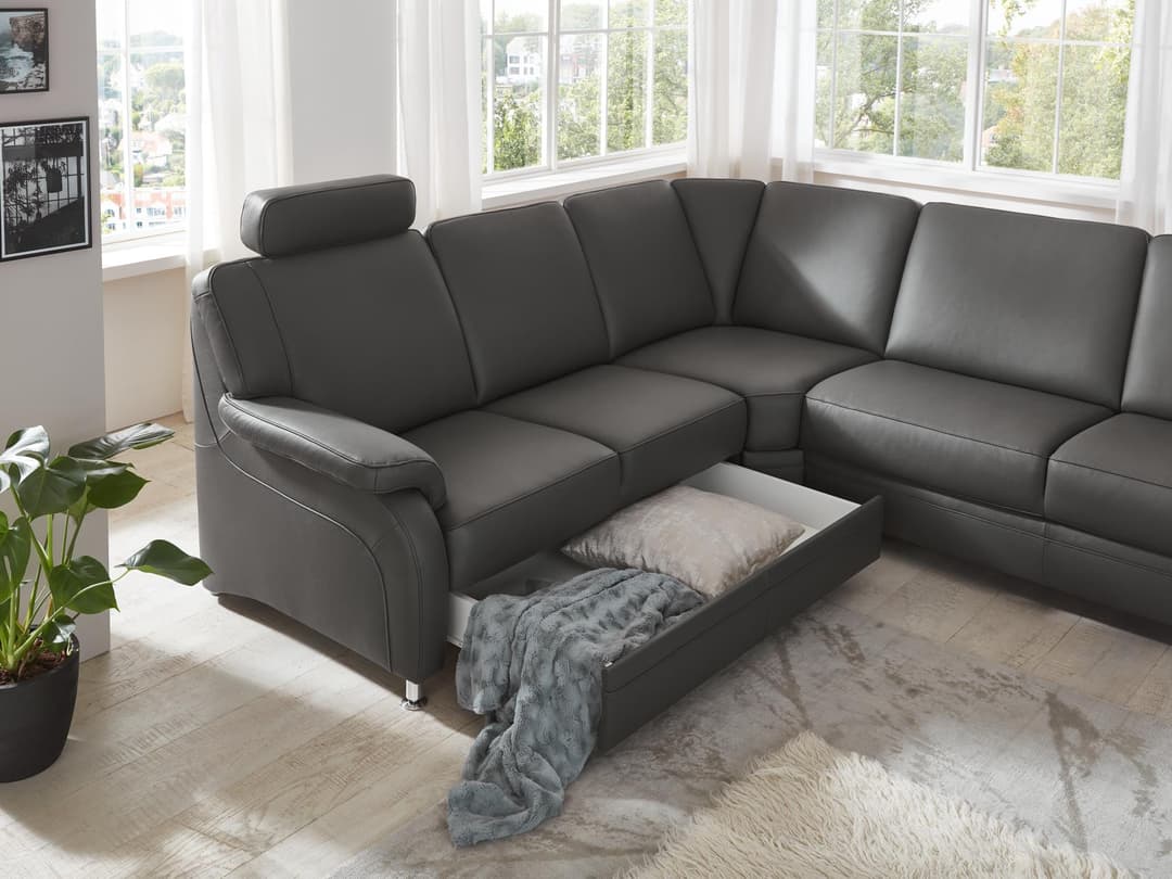 Wohnlandschaft Pinzano L | Blau
