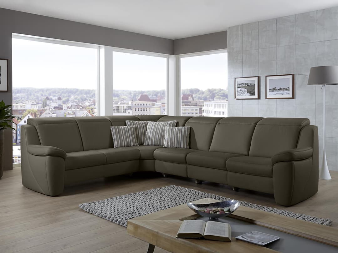 Ecksofa Putignano | Braun