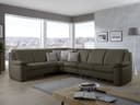 Ecksofa Putignano | Braun