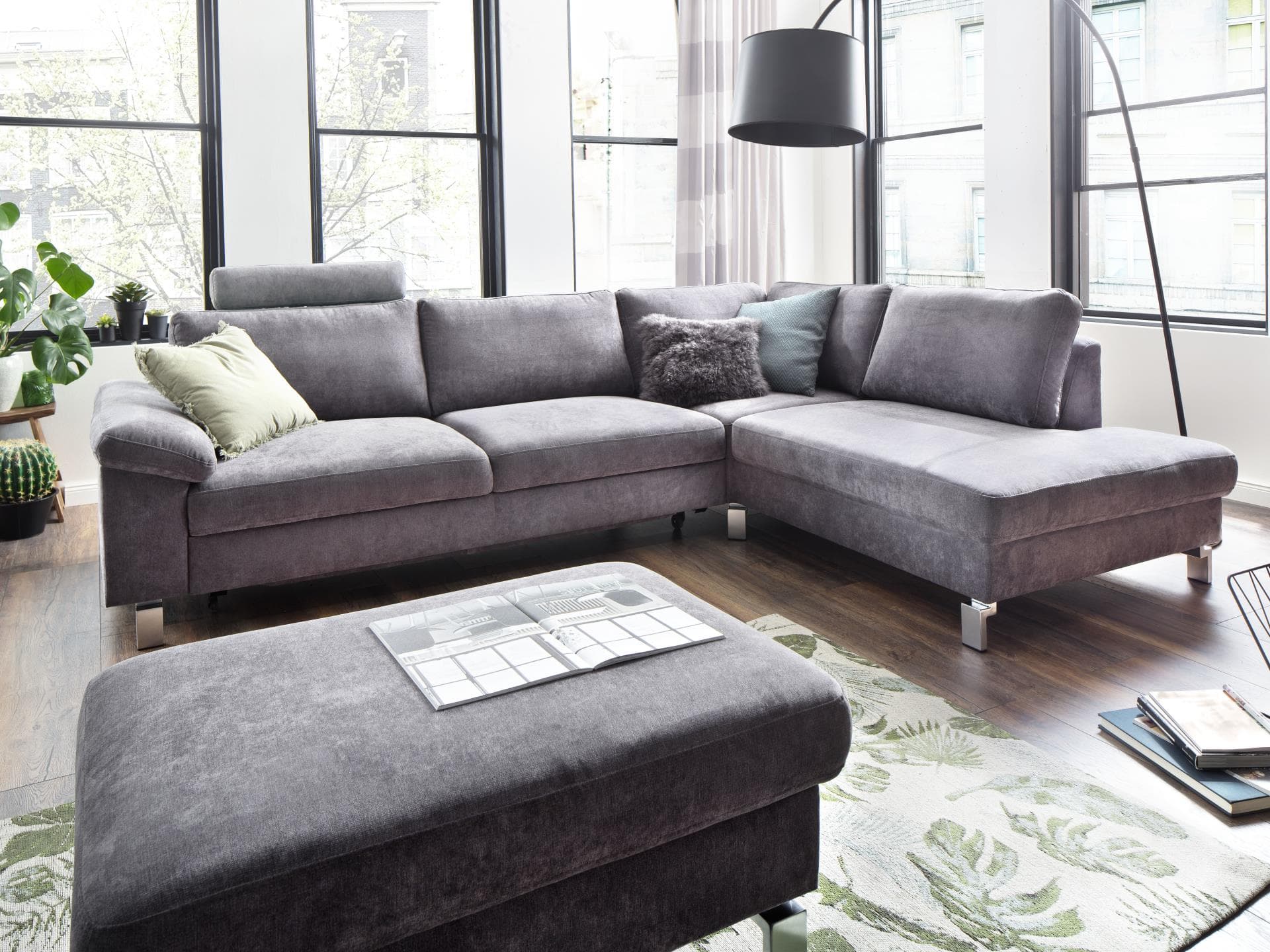 Ecksofa Cabianca VII | Grau