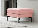Kabs Polsterhocker Karlotta IV | Rosa
