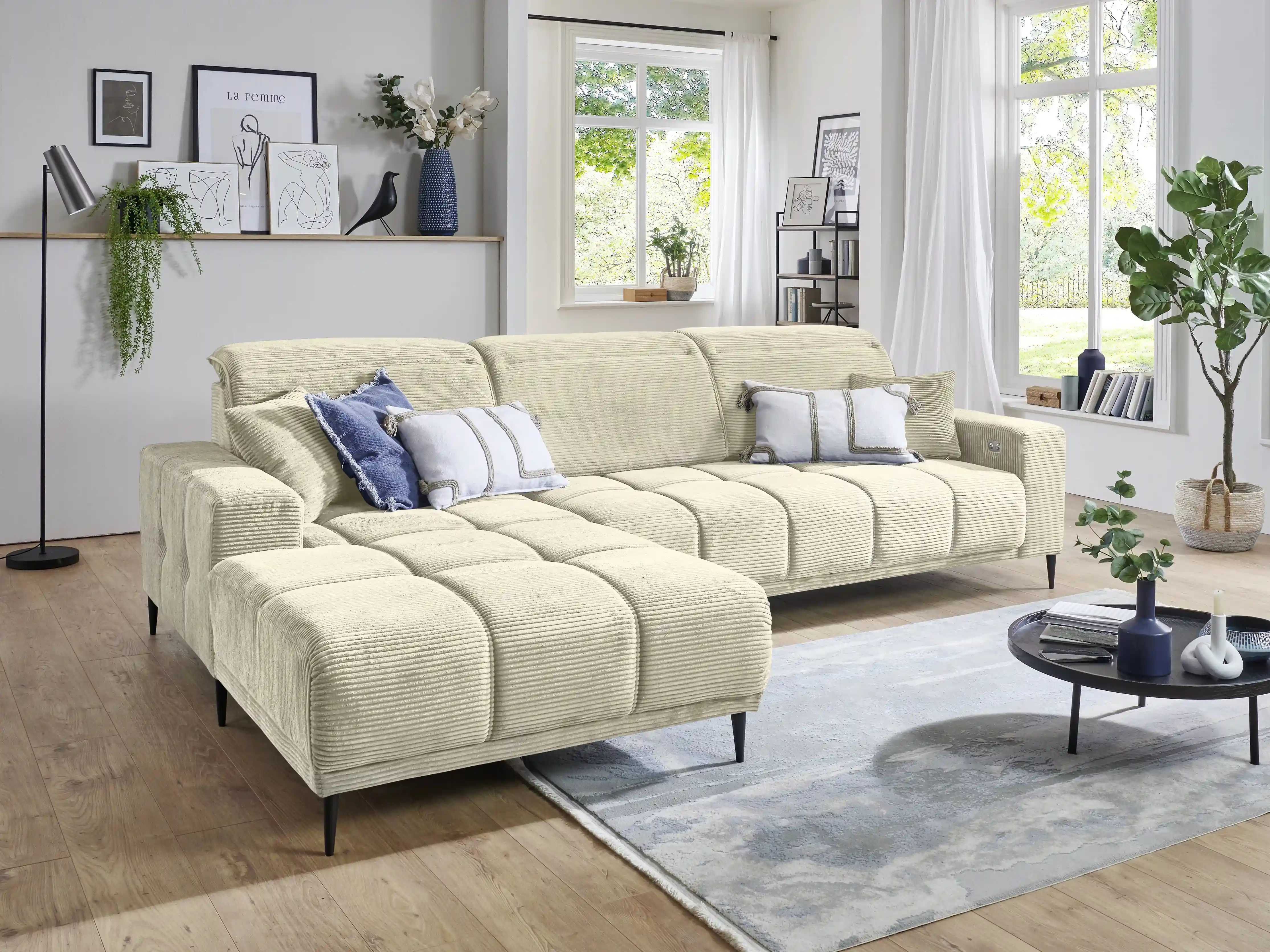Ecksofa Irun III | Beige