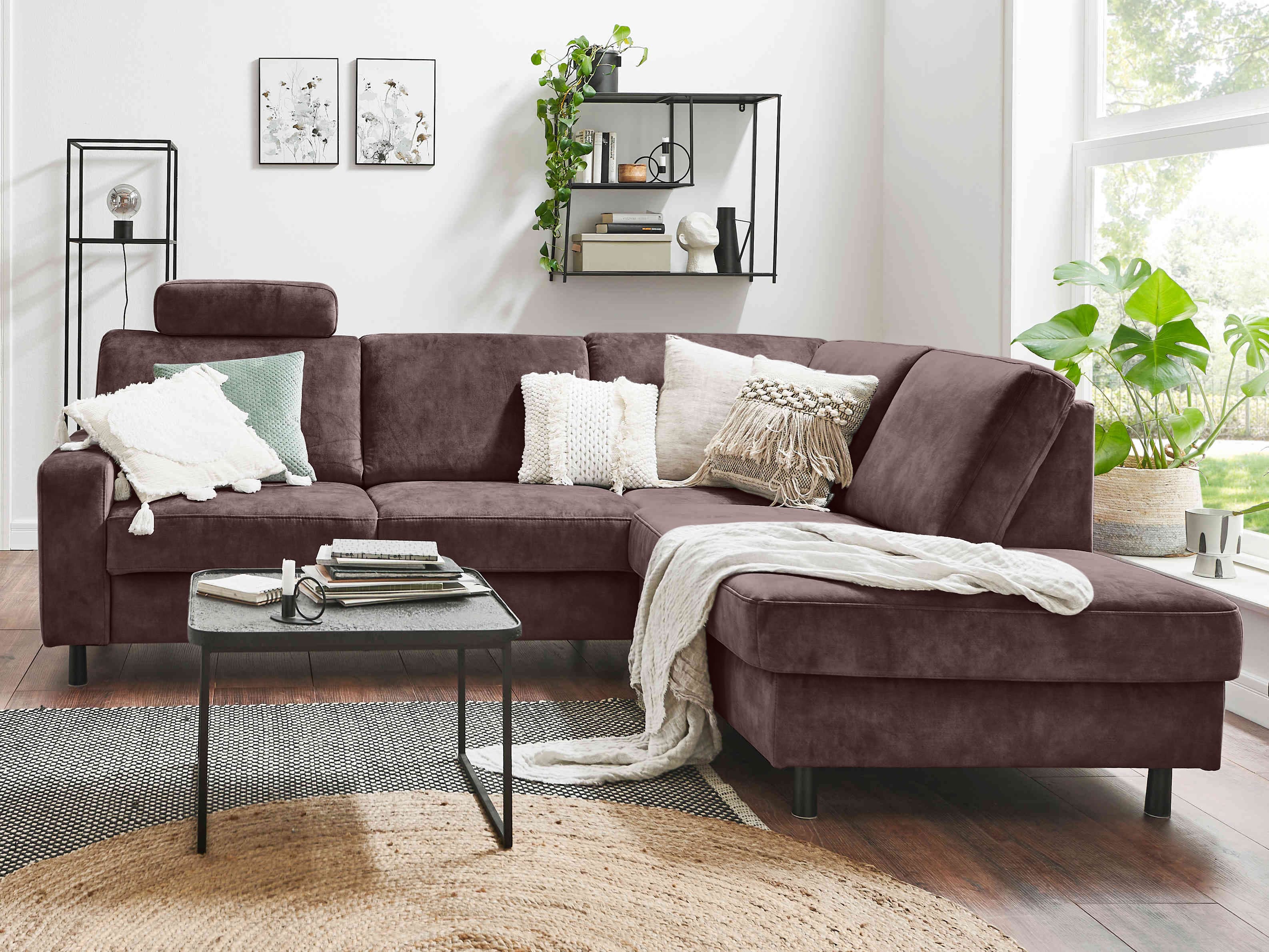 Ecksofa Zena IX | Rot