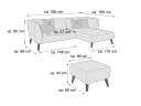 Ecksofa Birga | Grün 4