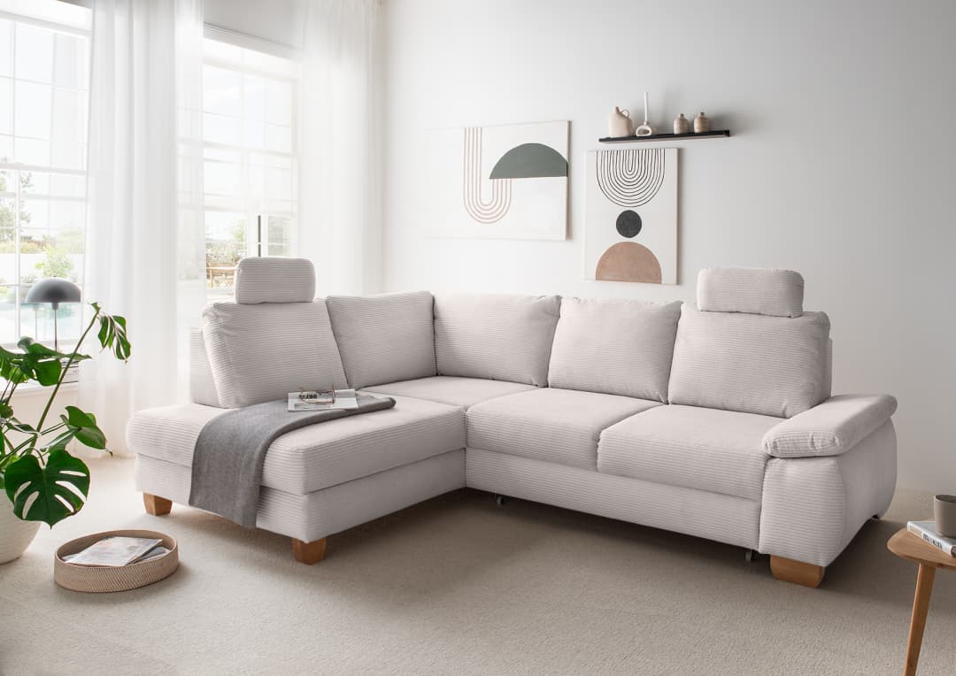 Ecksofa Betsy II | Grau