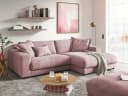 Ecksofa Caldiero VIII | Rosa