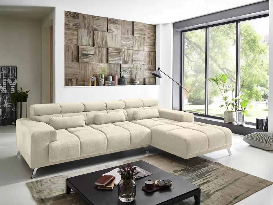 Ecksofa Ireneo | Weiß