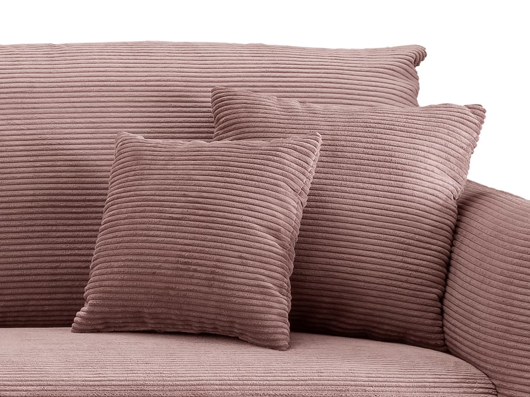 Ecksofa Bagira | Rosa