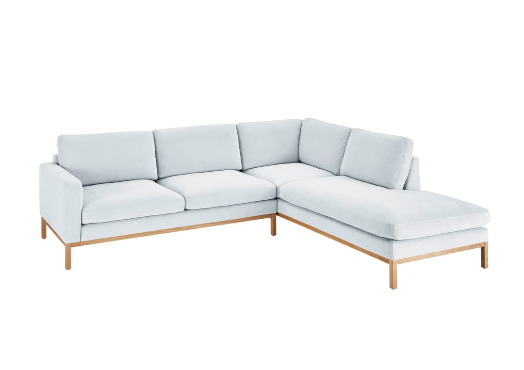 Ecksofa Christen III | Blau