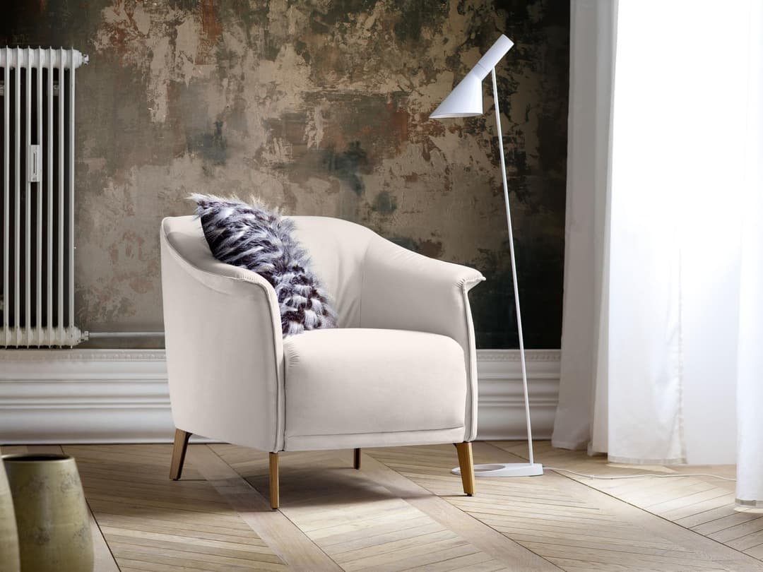 Polstersessel Corzano II | Weiß