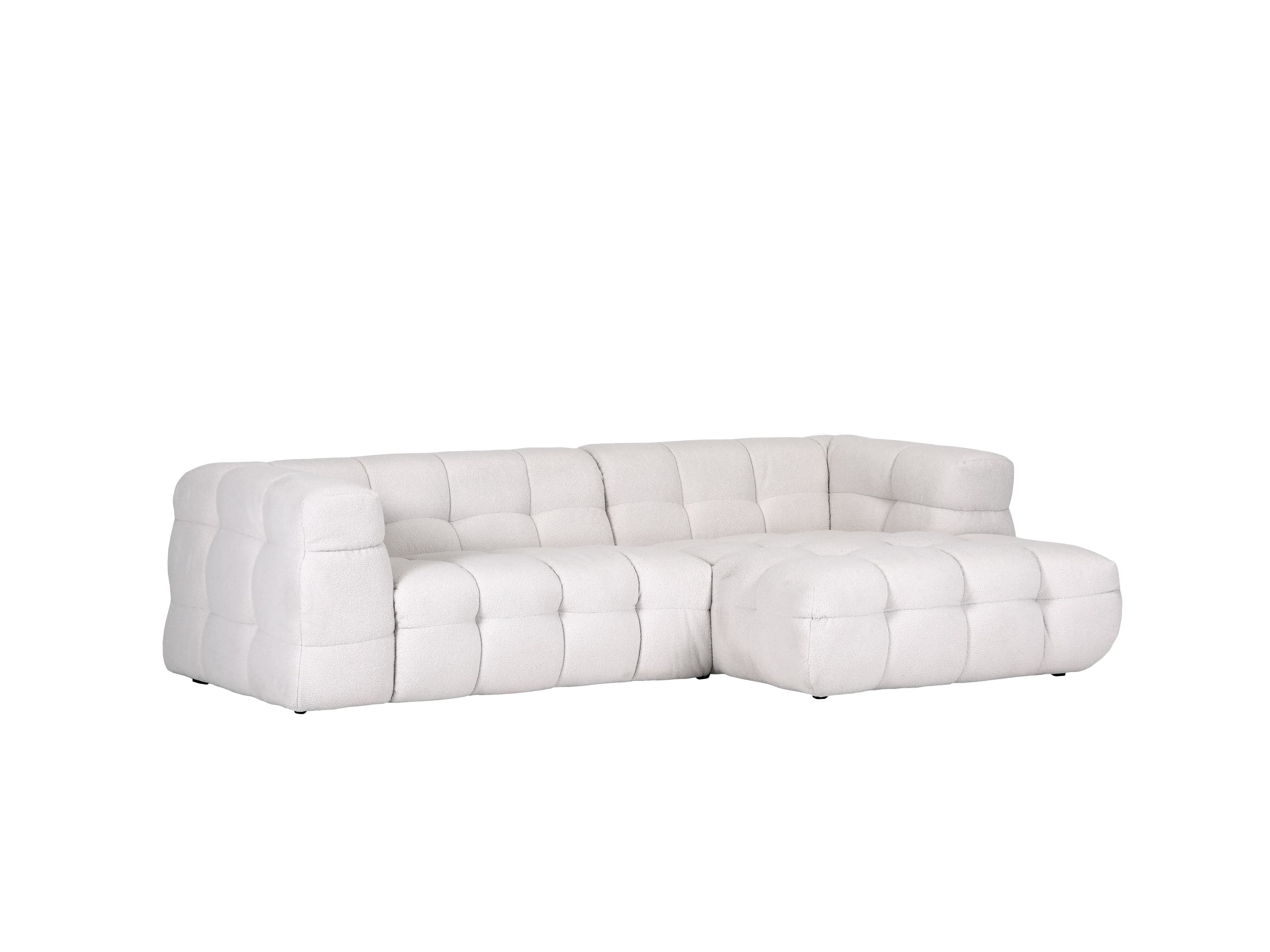 Ecksofa Giorgina | Weiß