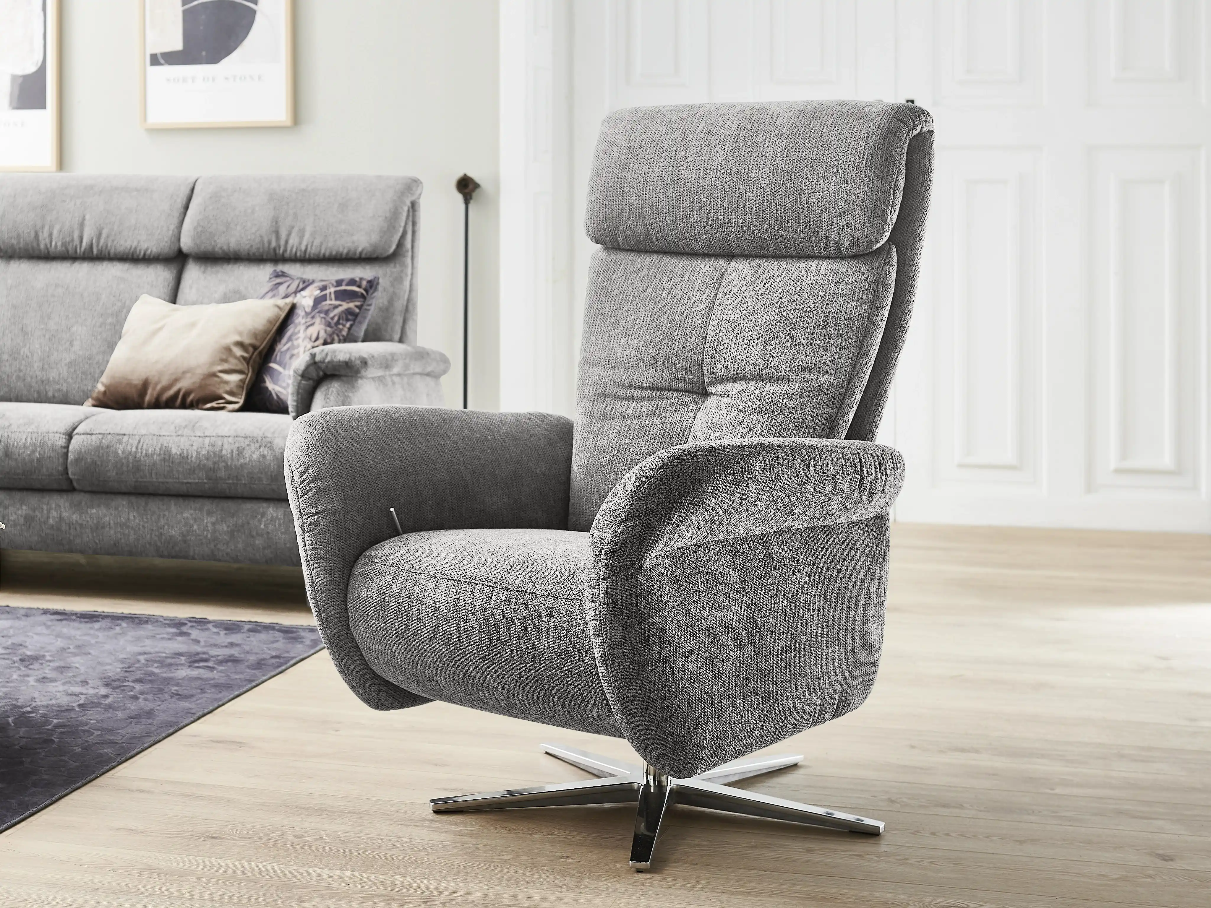 Relaxsessel Catona | Grau