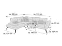 Ecksofa Paola II | Beige 4