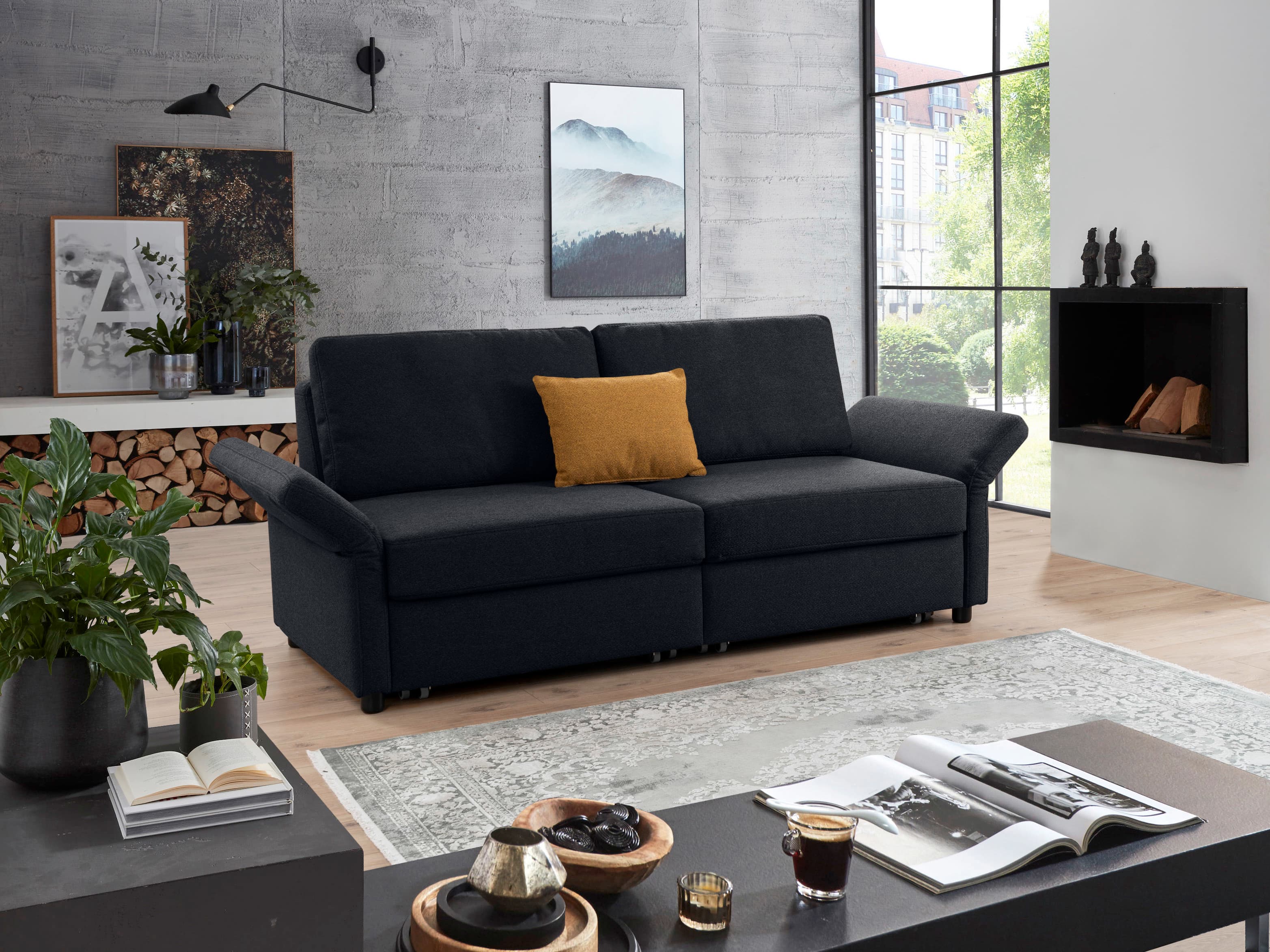 Schlafsofa Penta V | Blau