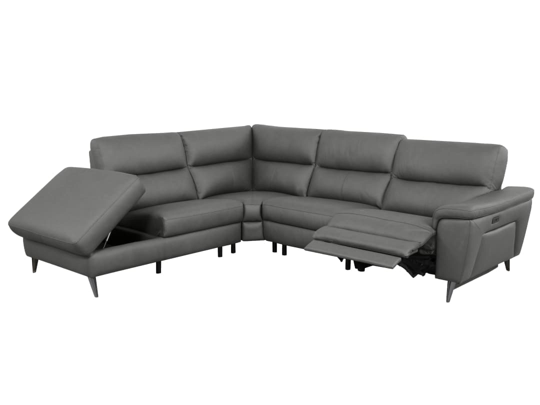 Ecksofa Minsk | Grau