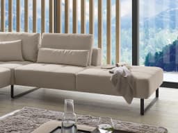 Ecksofa Corina | Weiß