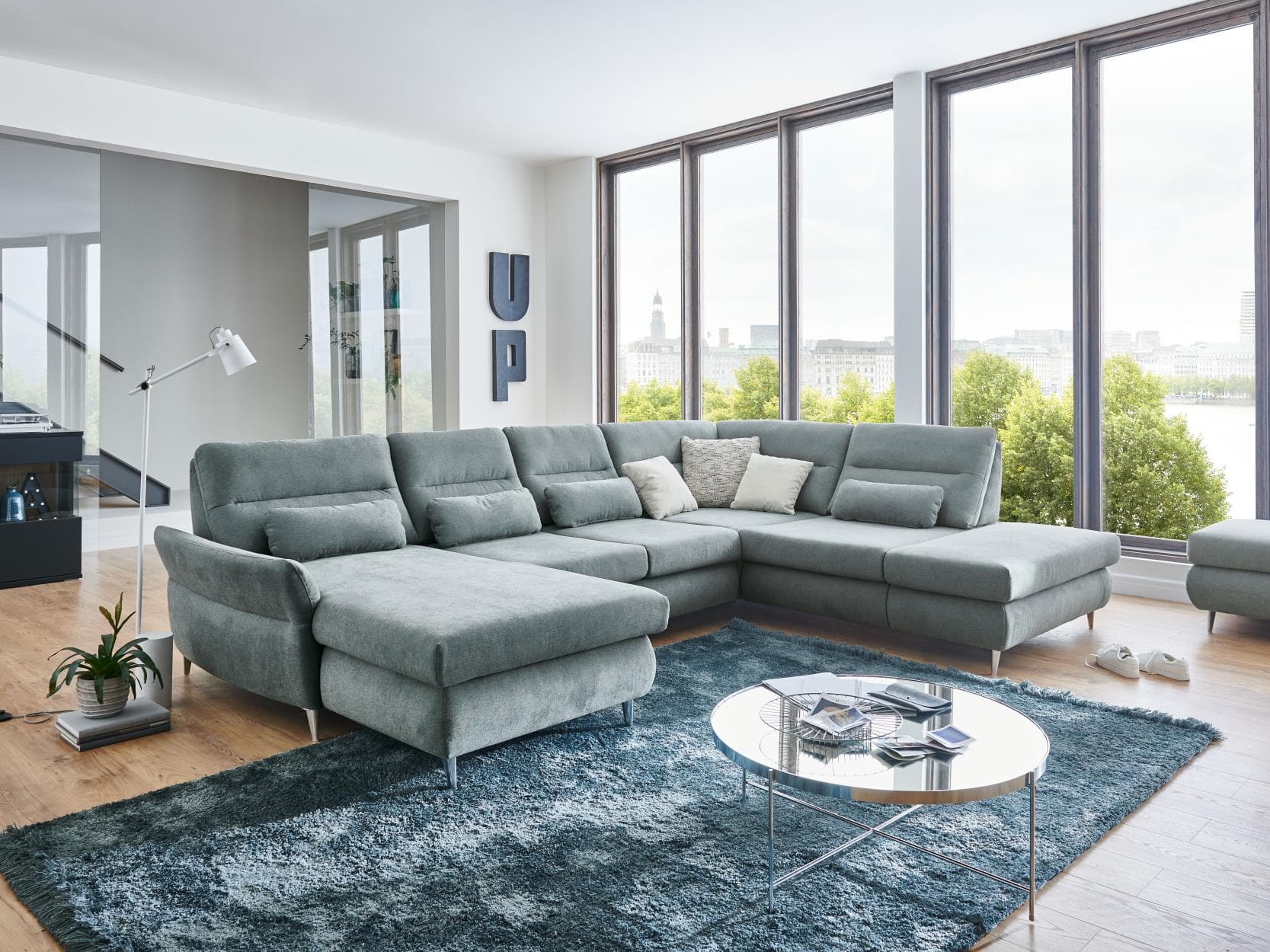 Wohnlandschaft Monno | Grau