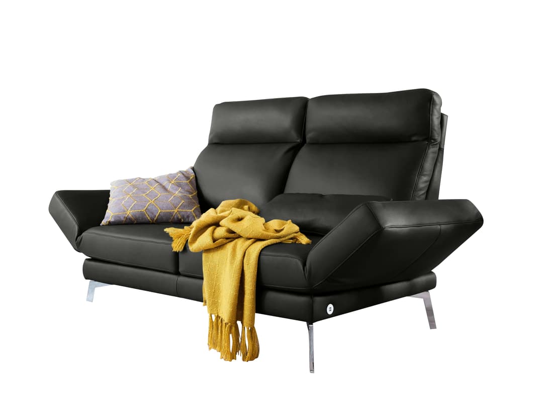 Einzelsofa Camillo | Schwarz