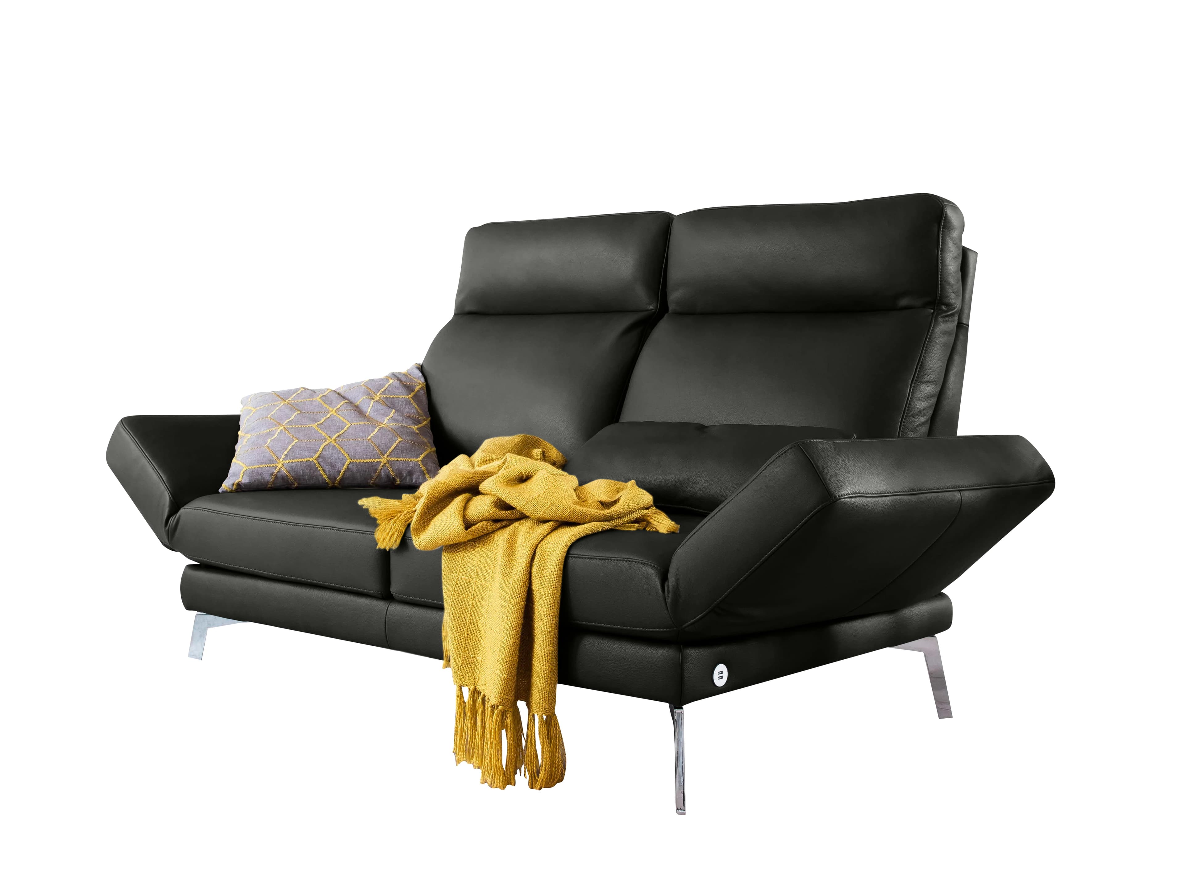 Einzelsofa Camillo | Schwarz