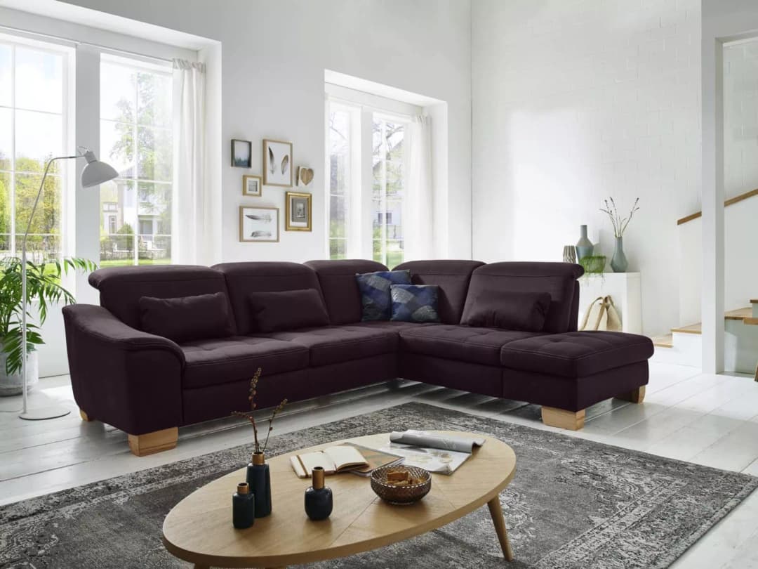 Ecksofa Preggio II | Braun