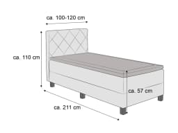 Boxbett Senega | Mehrfarbig