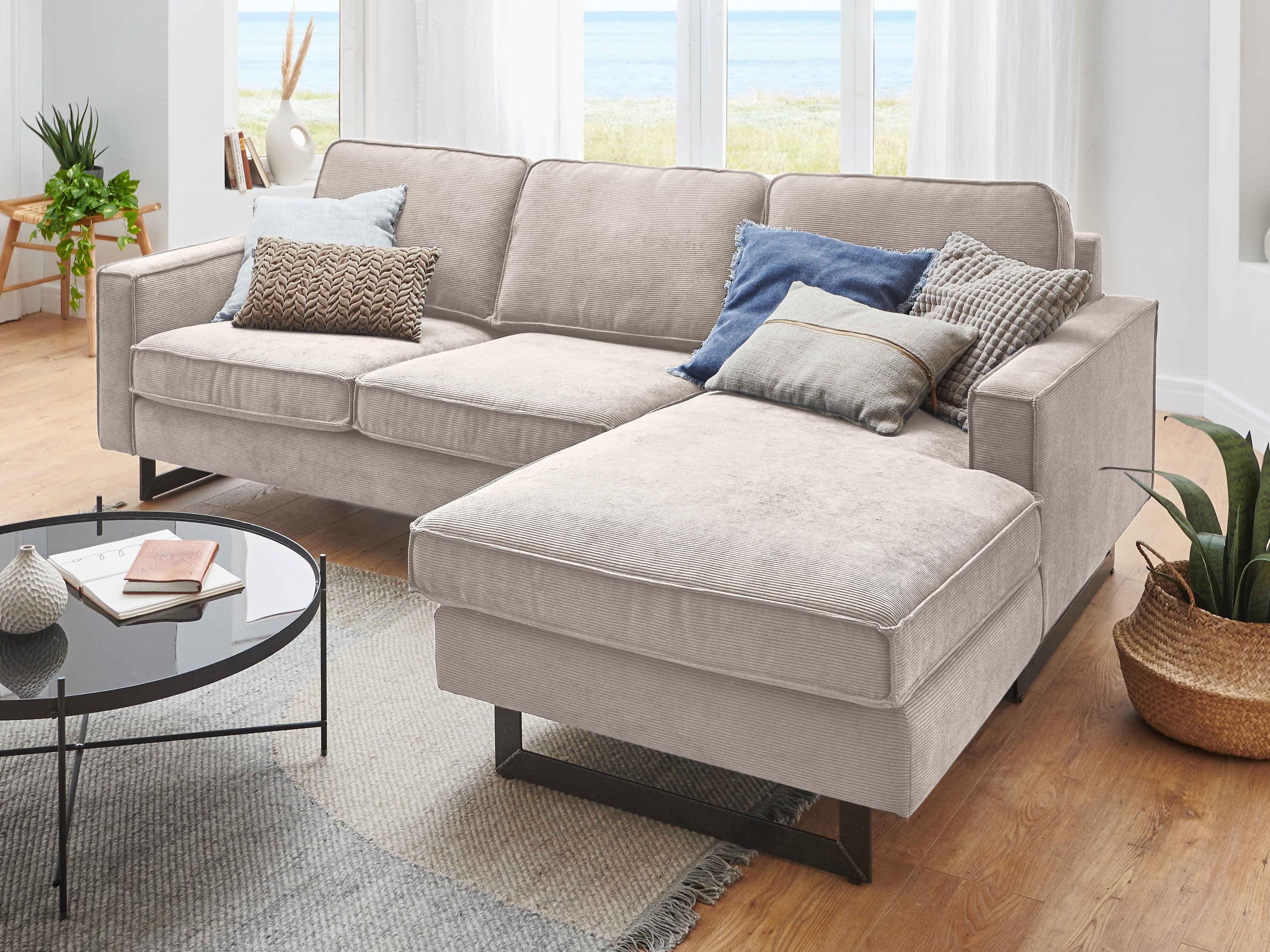 Ecksofa Kellan VI | Weiß