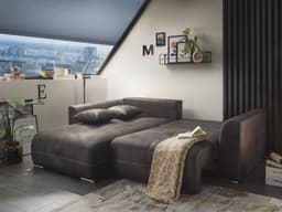 Ecksofa Bono II | Braun