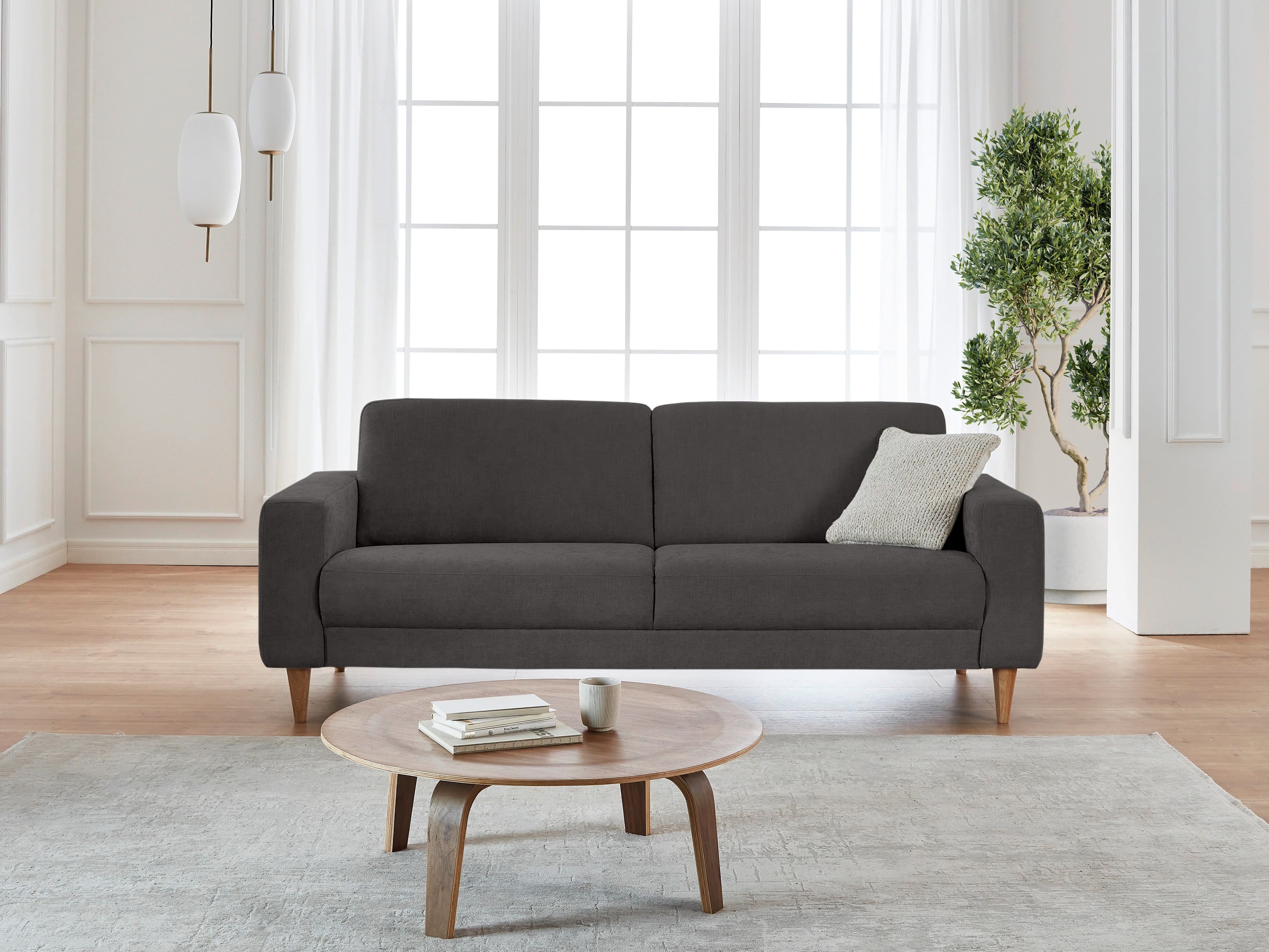 Einzelsofa Karlson III | Grau
