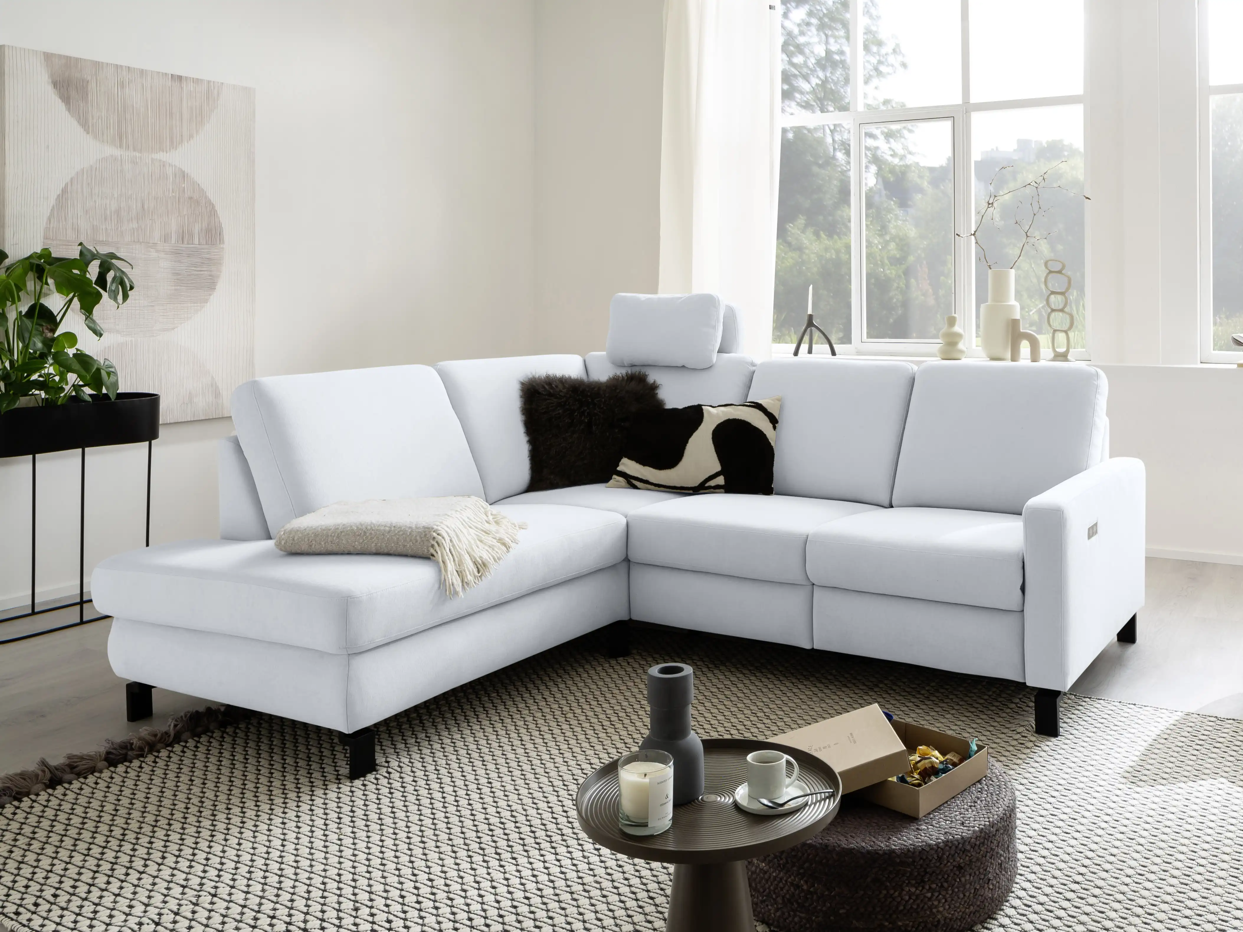 Ecksofa Charleston II | Blau