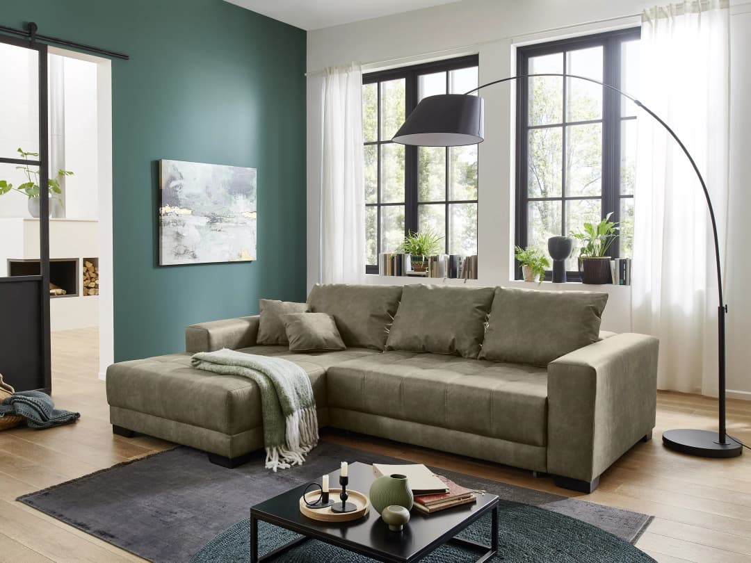 Ecksofa Irma IV | Braun