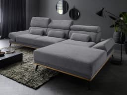 Ecksofa Irida | Grau