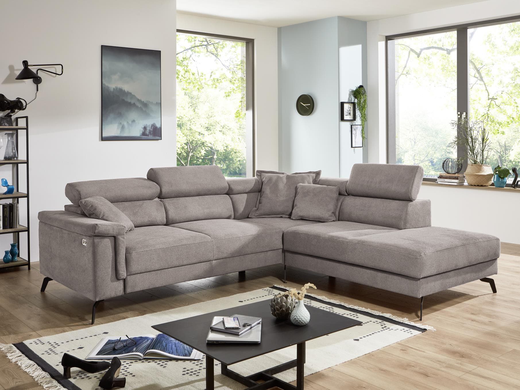 Ecksofa Irmina II | Braun