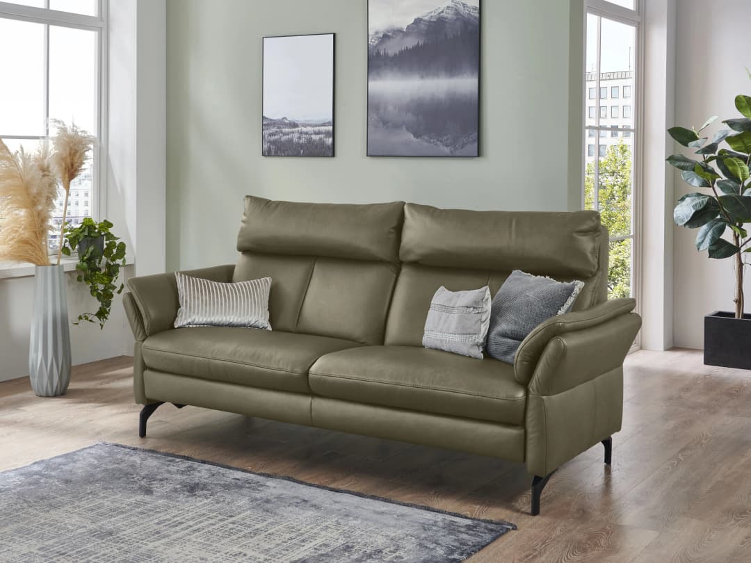 Einzelsofa Perlara | Grün
