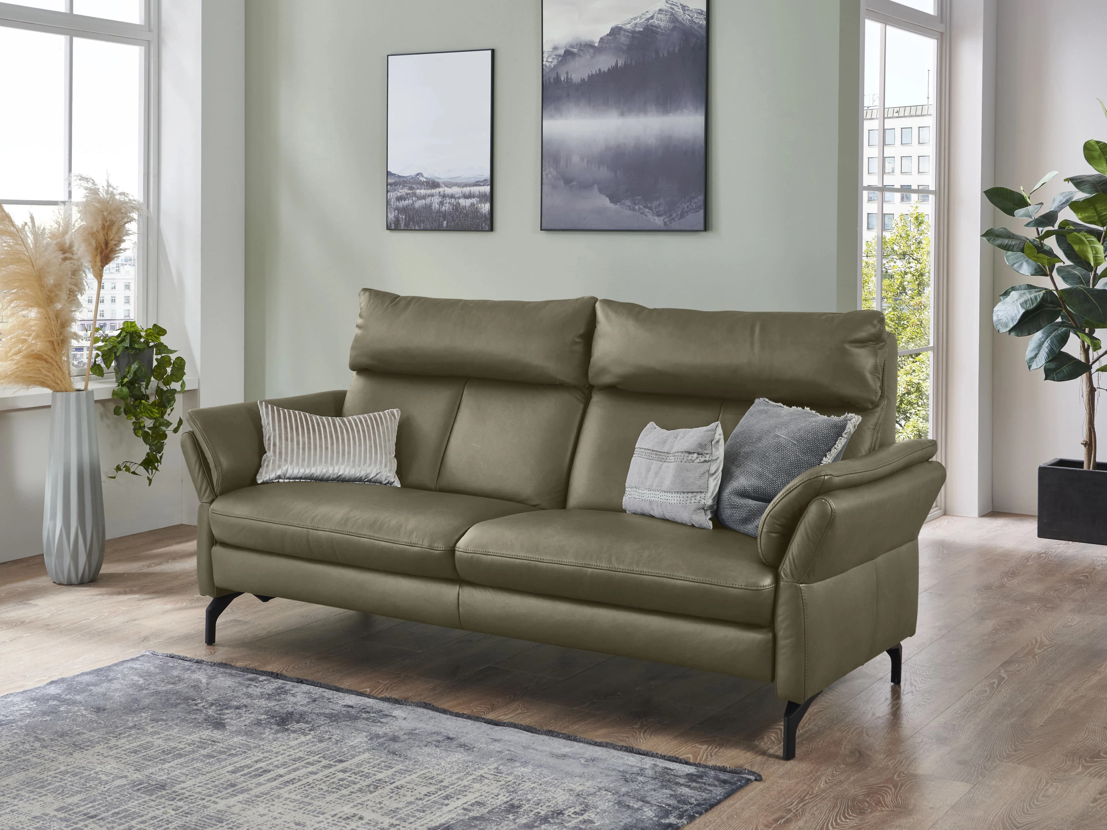 Einzelsofa Perlara | Grün