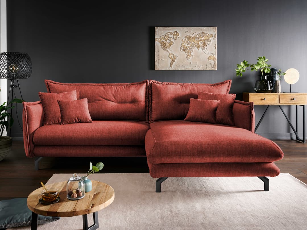 Ecksofa Beckman | Rot