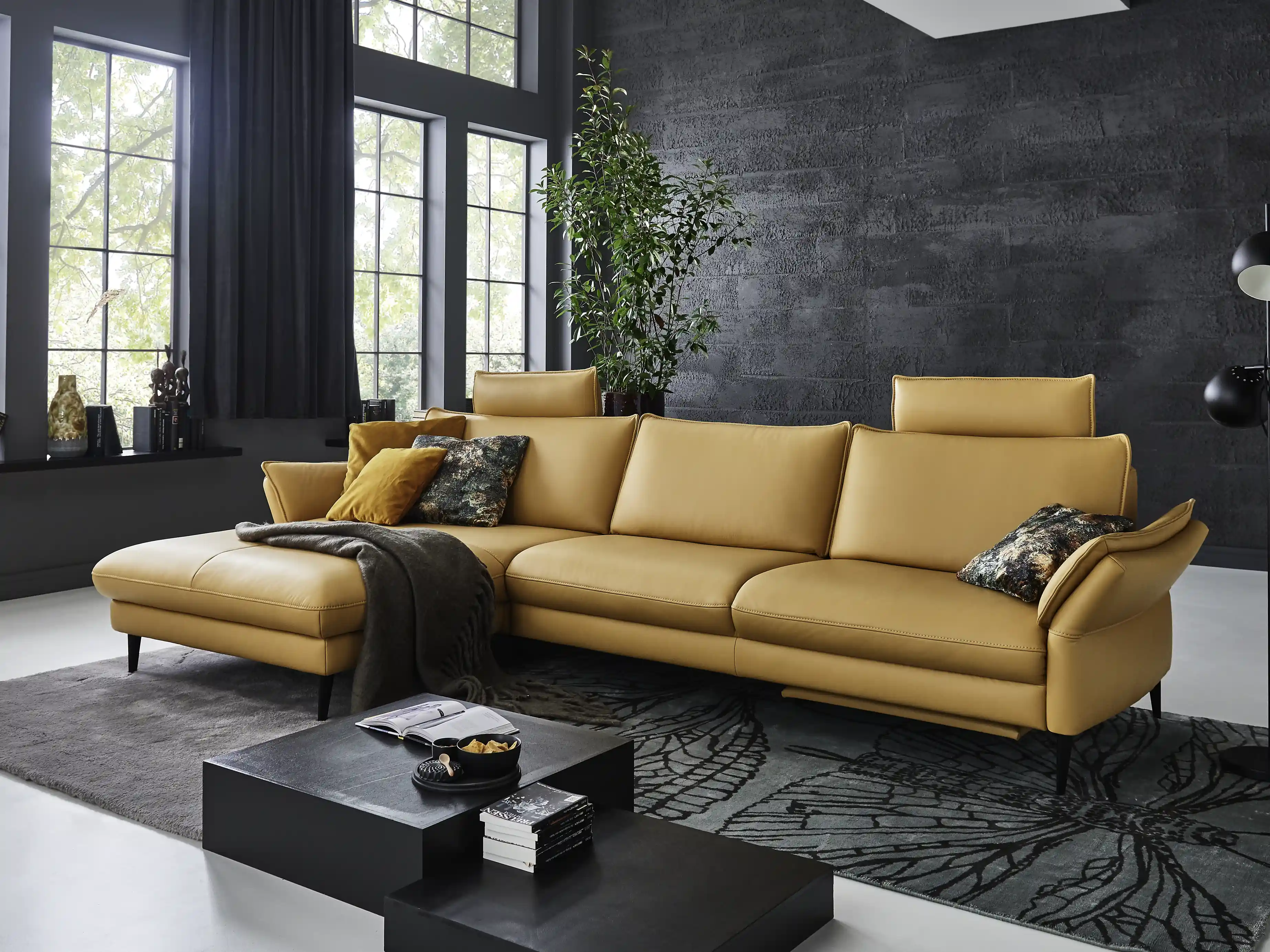 Ecksofa Haeta IV | Gelb
